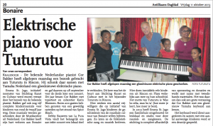 Muzikantine doneert musicals