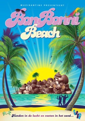 Afbeelding van afscheidsmusical Bon Bonni Beach