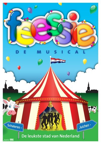 Feessie poster