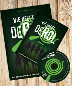 Product afbeelding van afscheidsmusical Wie Heeft De Rol